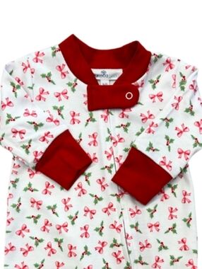 Magnolia Baby Red & White Christmas Pajamas